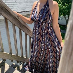 Brand new Jessica Simpson halter maxi dress!